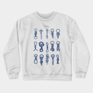 Nautical Sailor Sail Knot Collection Crewneck Sweatshirt